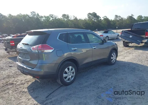 2015 Nissan Rogue S из США, поврежденный, VIN KNMAT2MT5FP580907